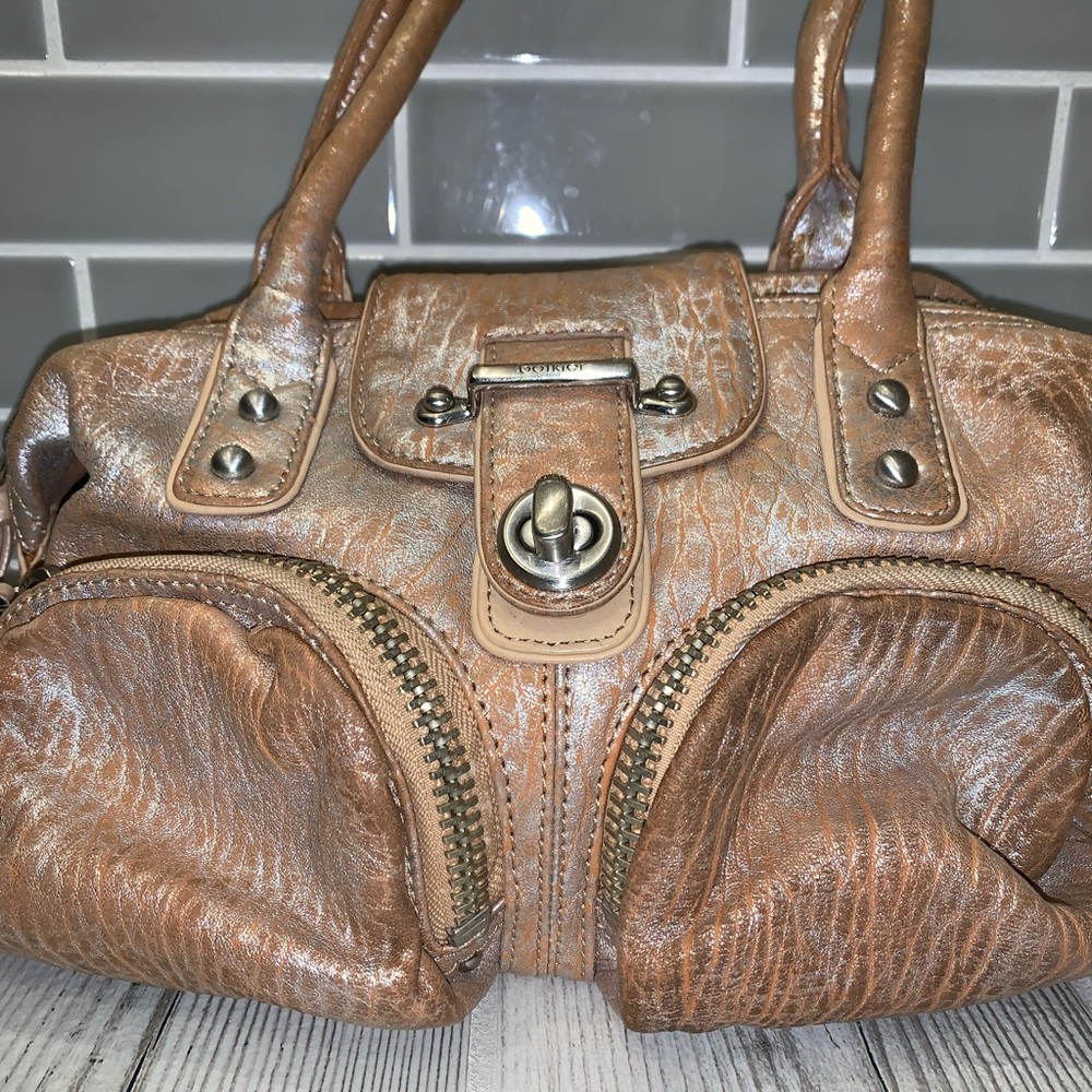 Botkier Bianca neutral leather satchel